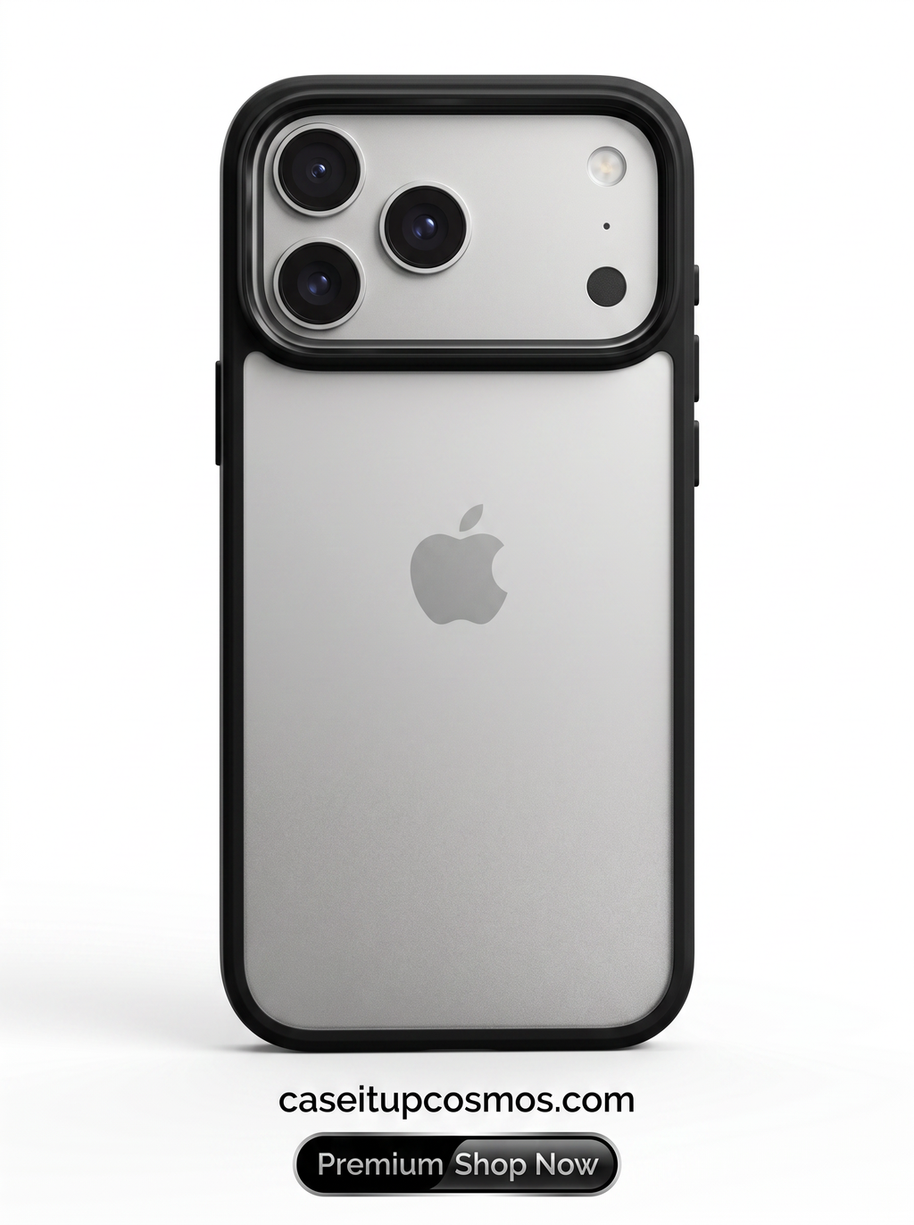 LAZYBOT Smoked Translucent Case – 12FT Drop Shield & Panoramic Visor Guard