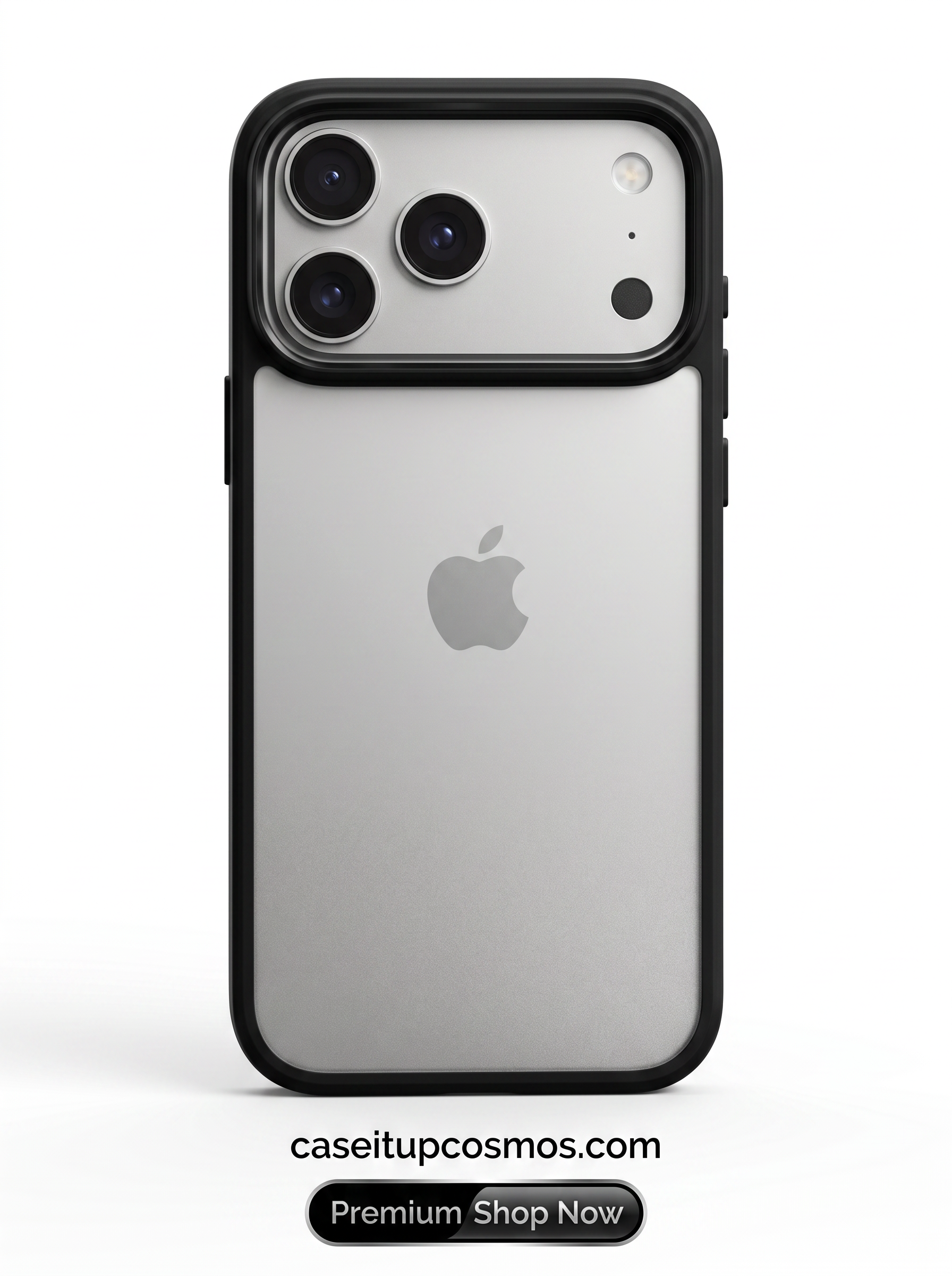 LAZYBOT Smoked Translucent Case – 12FT Drop Shield & Panoramic Visor Guard