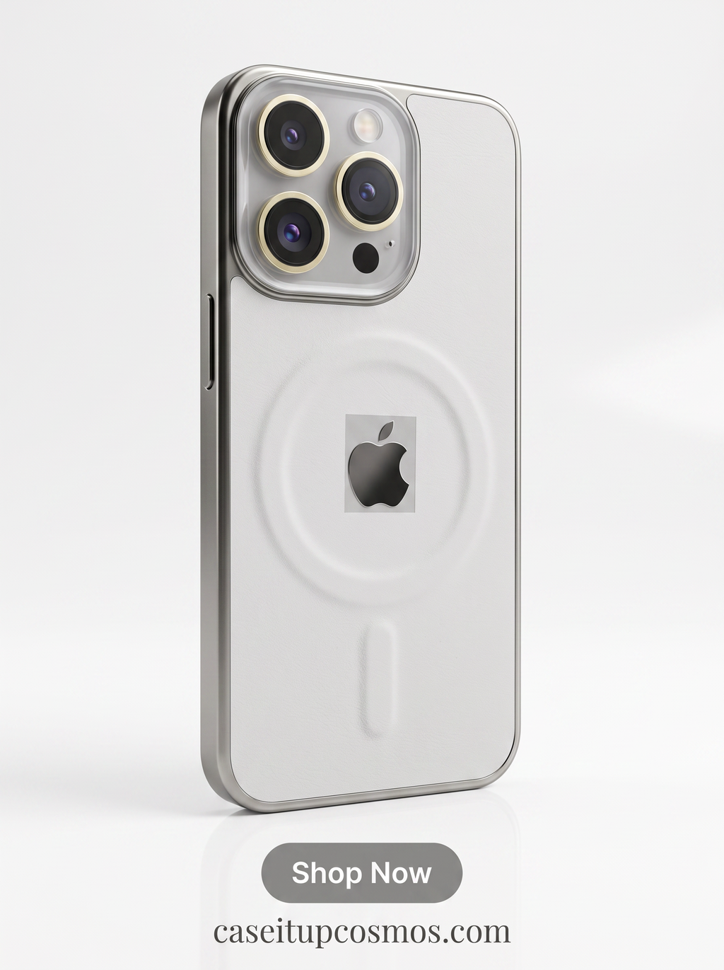 Luxury Classic MagSafe Frosted Leather Case for iPhone | Premium Slim Shockproof Cover