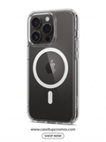 Cosmos™ Crystal Clear MagSafe iPhone Case | Non-Slip Side Grips & Lens Guard