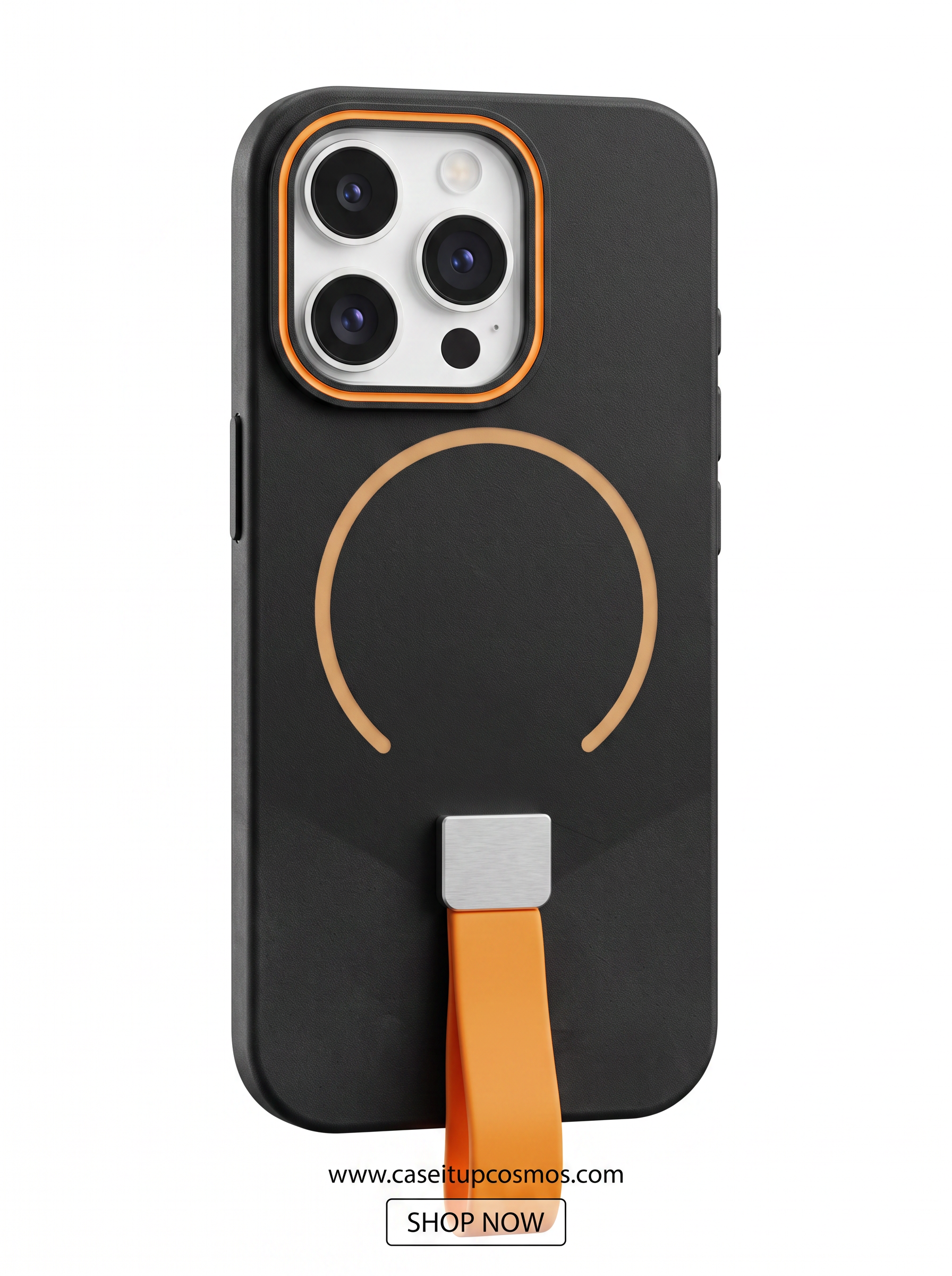Cosmos™ Active Strap MagSafe Case for iPhone | Built-In Grip & Kickstand