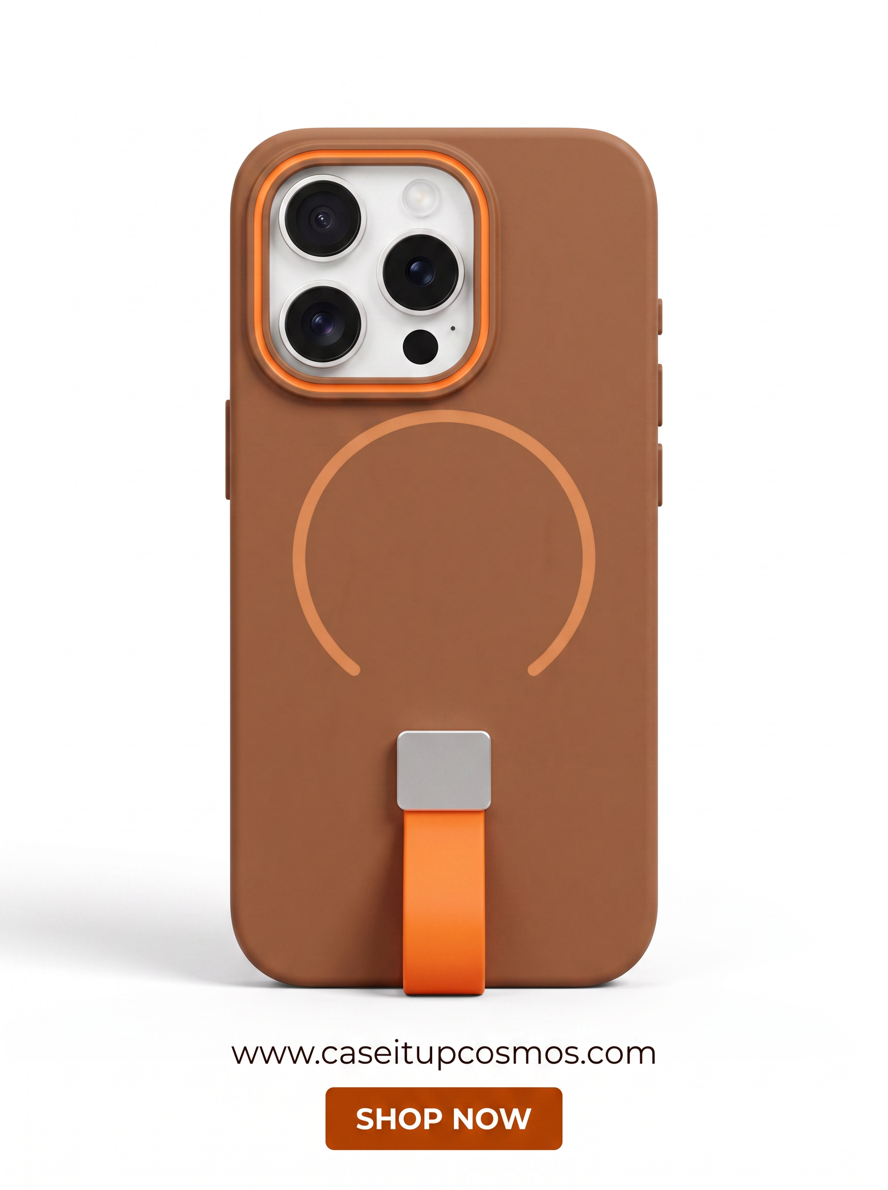 Cosmos™ Active Strap MagSafe Case for iPhone | Built-In Grip & Kickstand