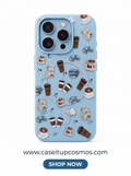 Cosmos™ MagSafe Cute Print Case for iPhone | Hello Kitty & Coffee Editions