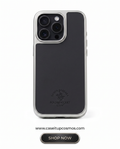 Cosmos™ Santa Barbara Polo Leather iPhone Case | Carbon Fiber Interior