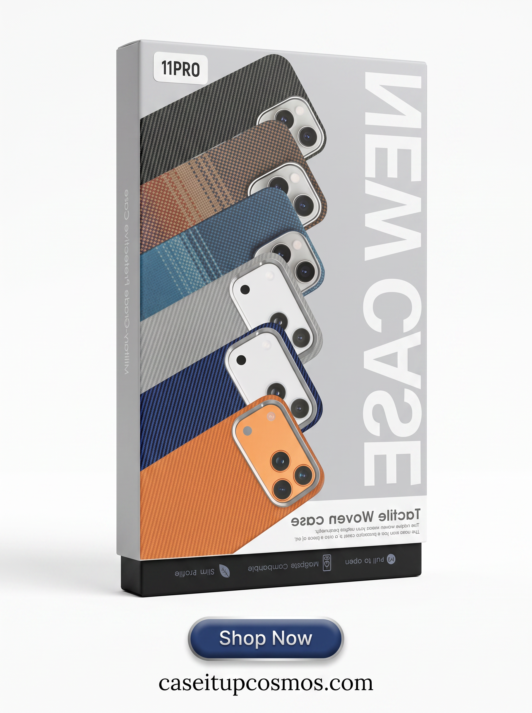 The Tactile Woven Series: Military-Grade Protection Meets Premium Texture
