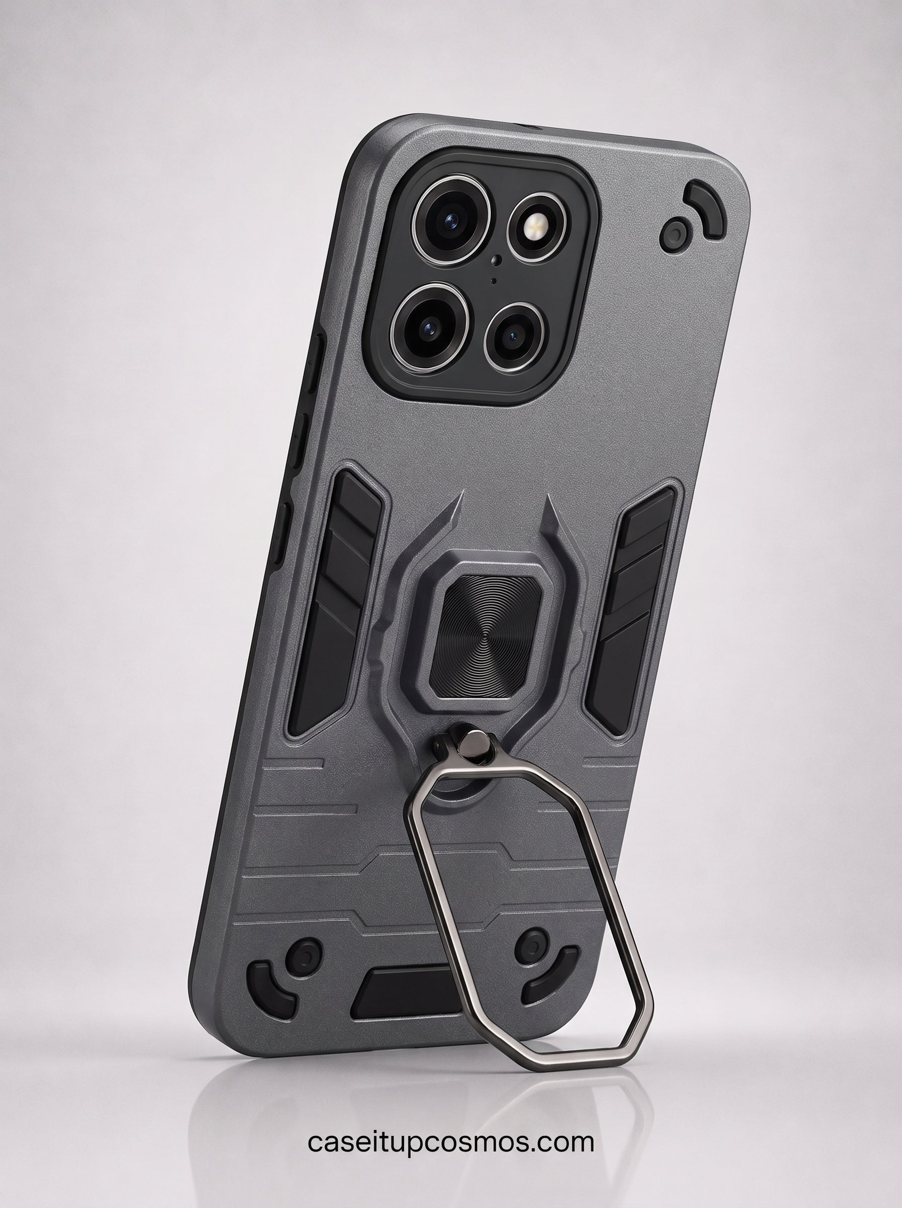 Cosmos Titan Armor Case | Rugged Protection with 120° Adjustable Ring Stand