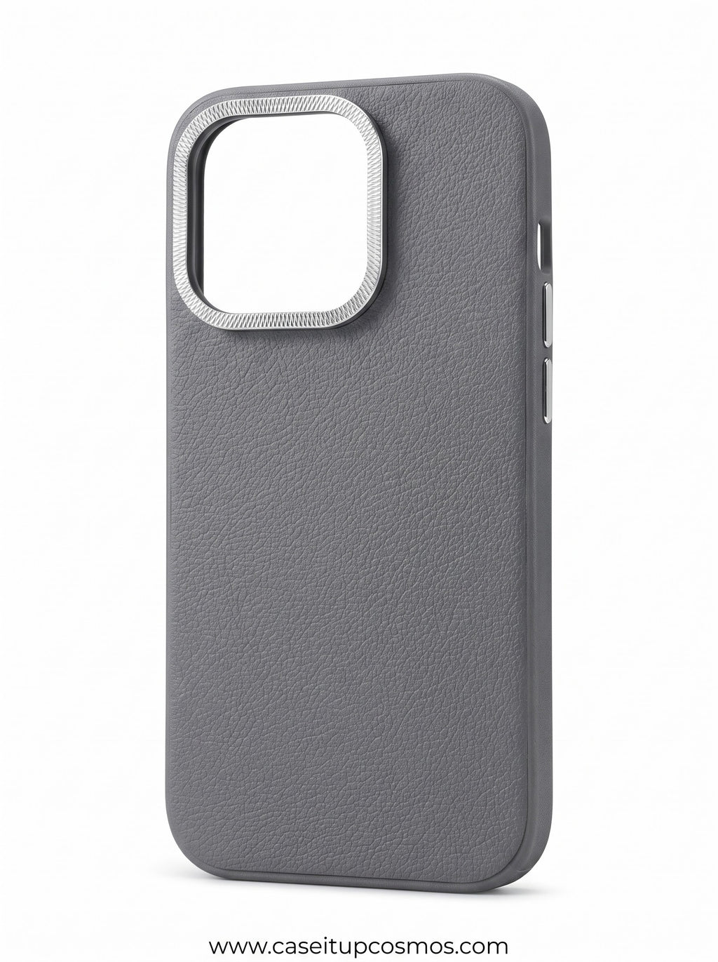 Cosmos™ Tactical Pebbled Leather iPhone Cover | Shockproof Air-Ridge Interior
