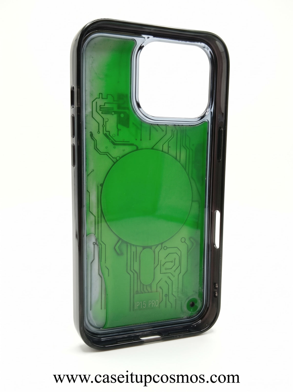 Cosmos™ Marvel Thor Hammer Cyber Circuit iPhone Case | Electric Green Edition