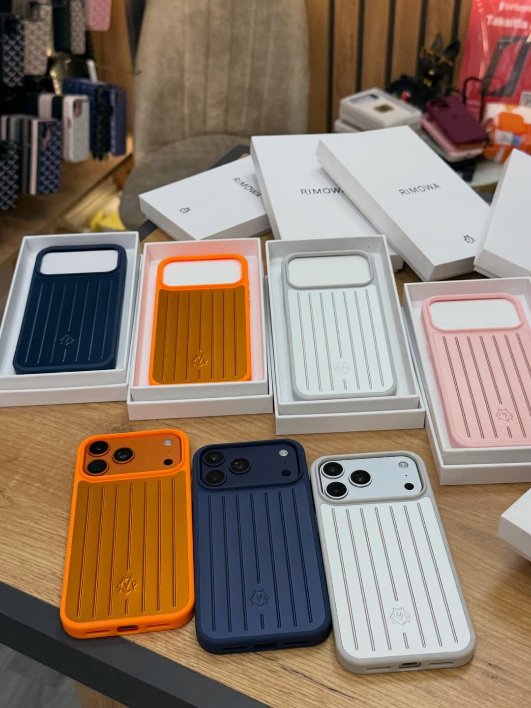 Premium Luggage-Inspired iPhone Case RIMOWA Case