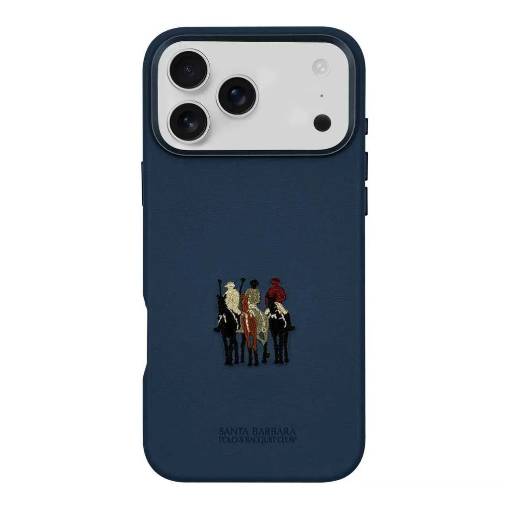 Santa Barbara Polo & Racquet Club Embroidered Leather Finish Case Justin Series