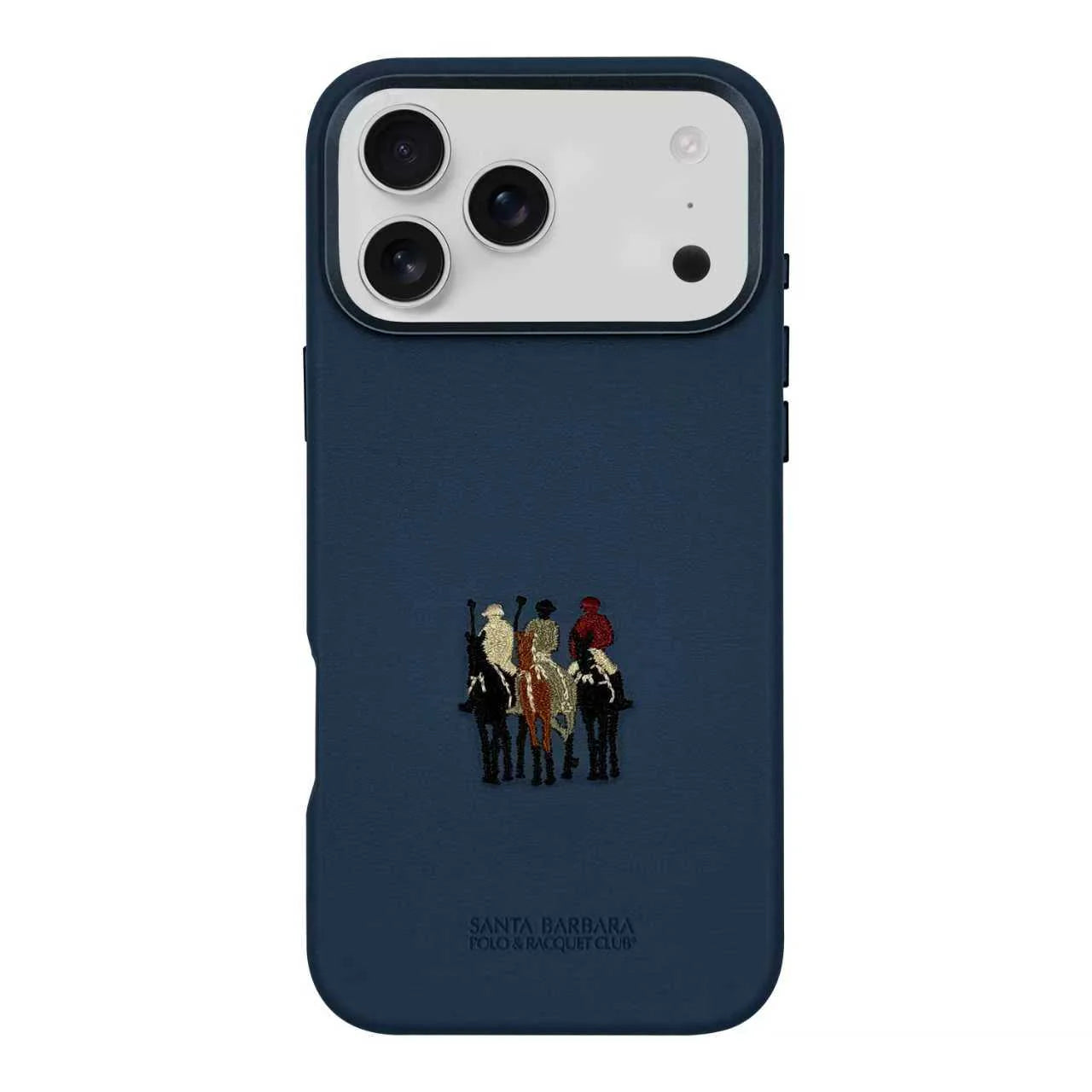 Santa Barbara Polo & Racquet Club Embroidered Leather Finish Case Justin Series