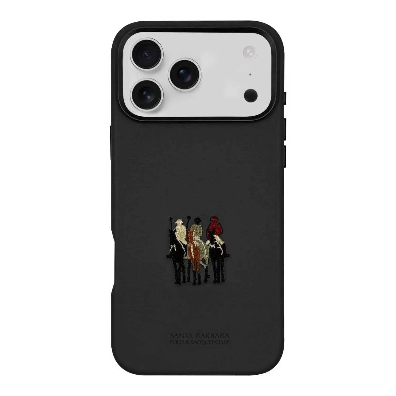 Santa Barbara Polo & Racquet Club Embroidered Leather Finish Case Justin Series