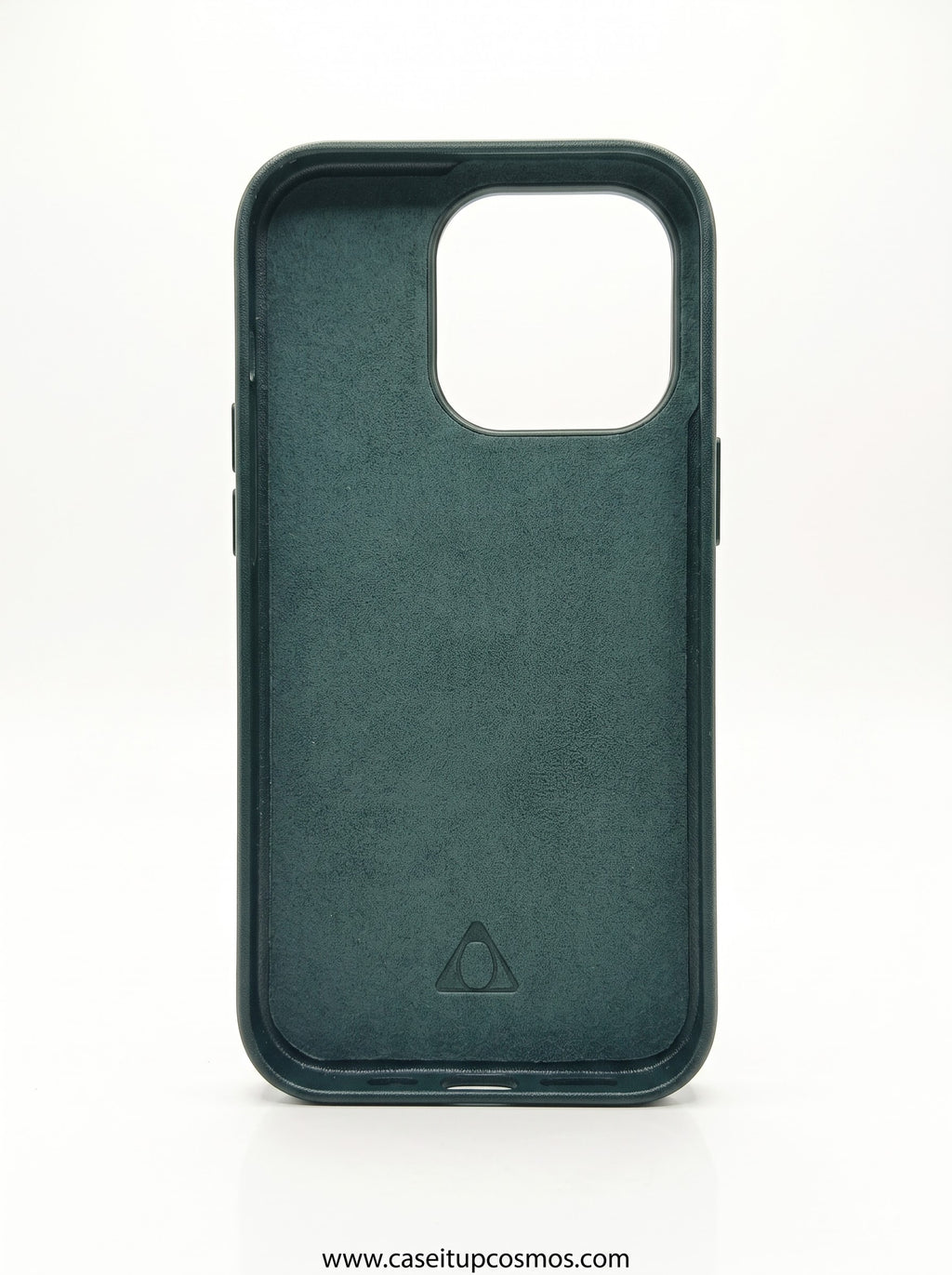 Executive Alpine Green Leather Case for iPhone | Soft Microfiber Lining