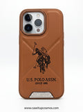 The Old Money Polo Heritage Edition Leather iPhone Case | Sculpted X-Grip