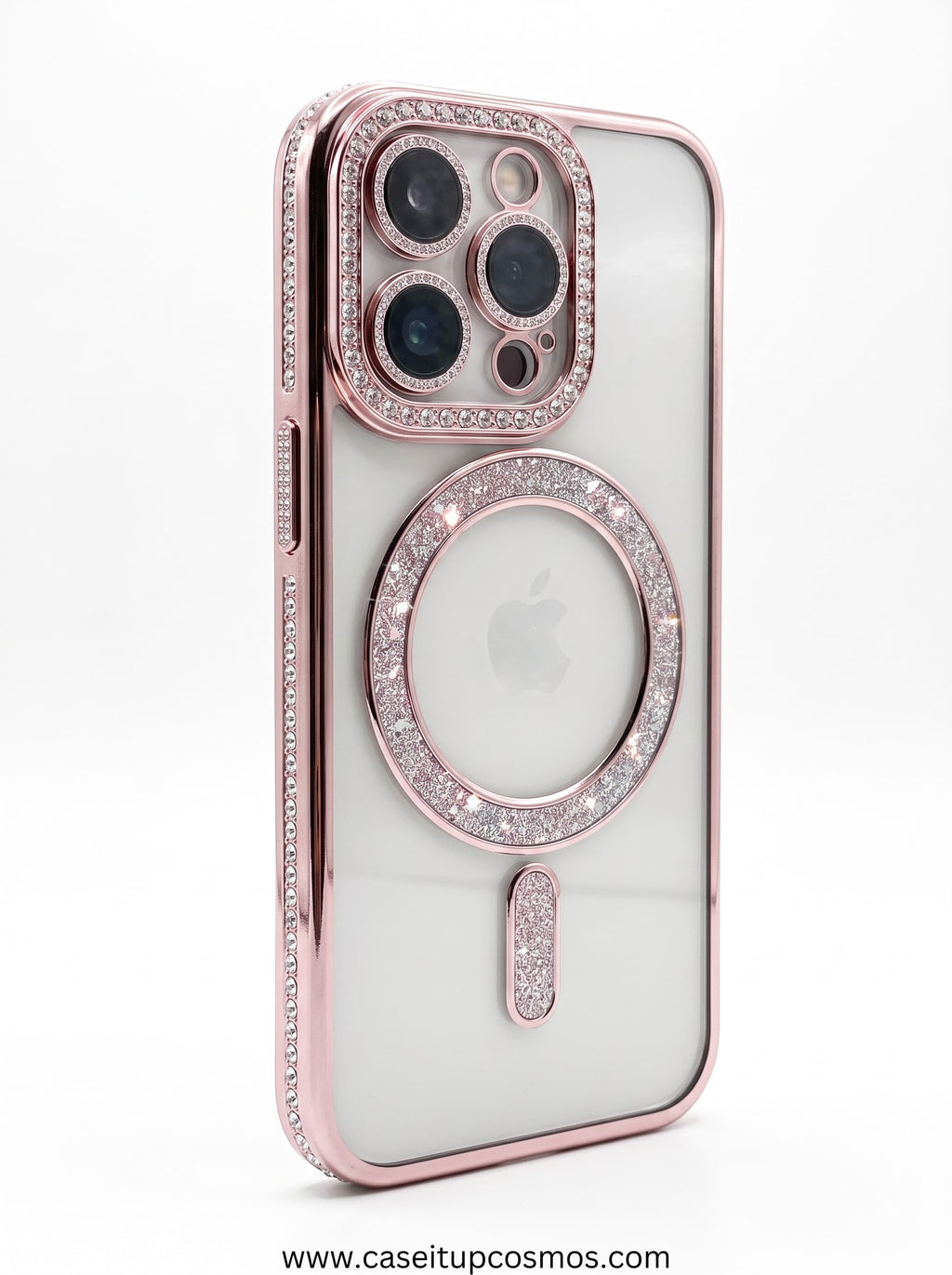 Cosmos™ Electroplated Diamond Sparkle MagSafe iPhone Case | Raised Lens Armor
