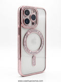 Cosmos™ Electroplated Diamond Sparkle MagSafe iPhone Case | Raised Lens Armor
