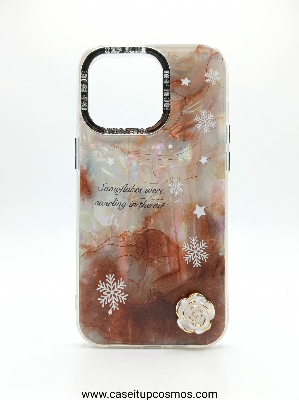 Garden Luxe™ Holographic Floral Case – Luxury Protective Phone Cover