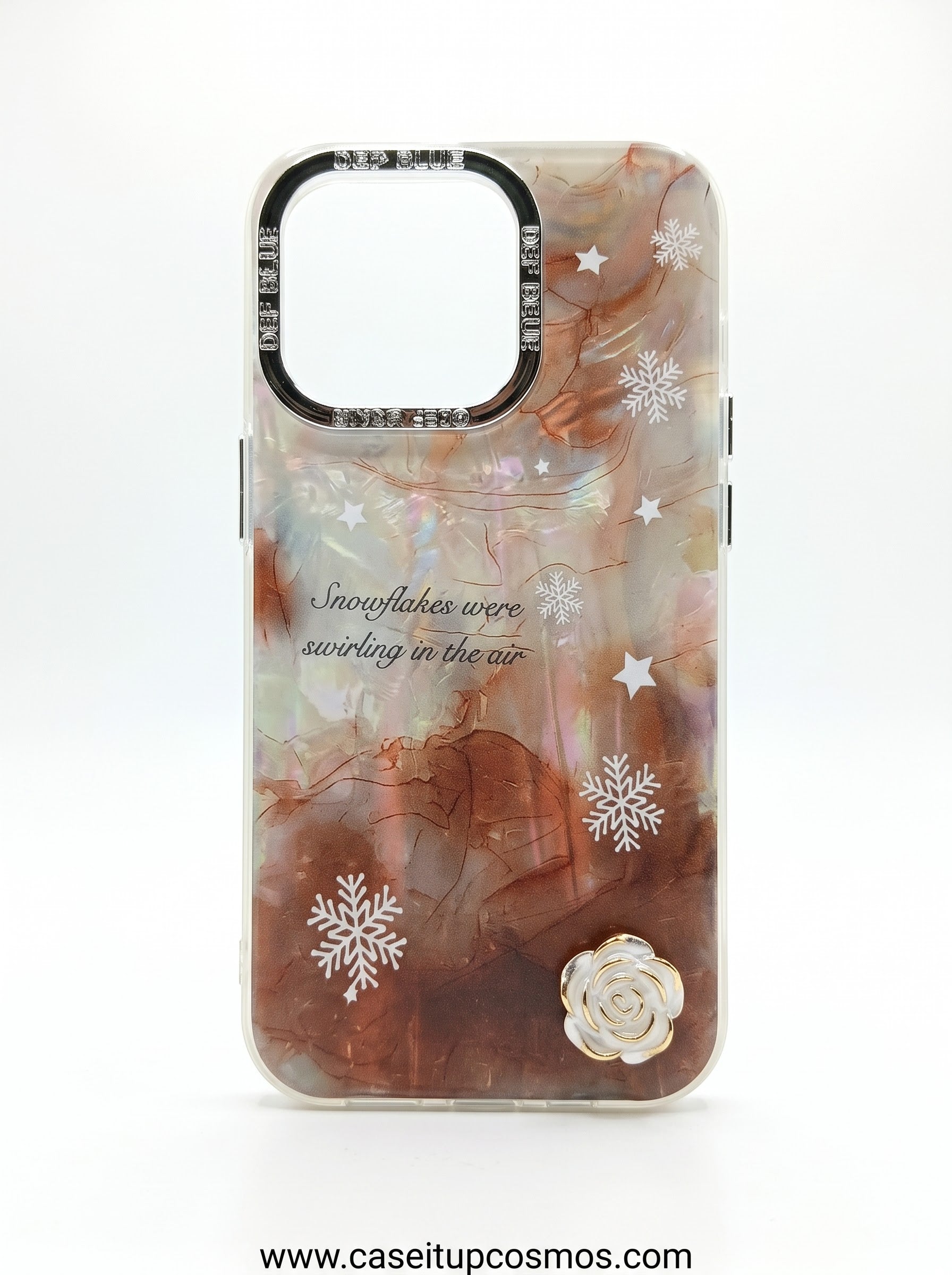 Garden Luxe™ Holographic Floral Case – Luxury Protective Phone Cover