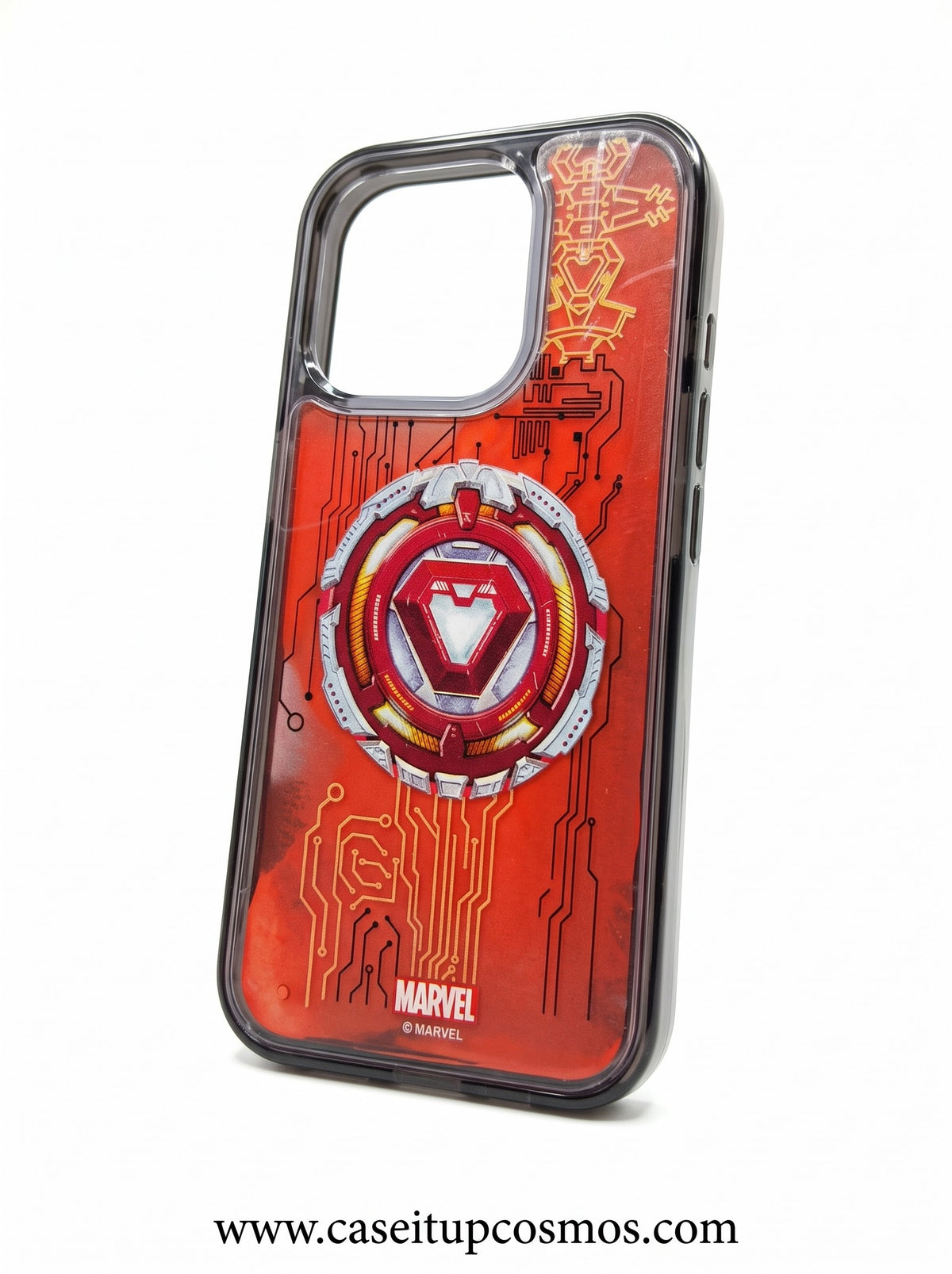 The Avengers Techwear Edition Arc Reactor Shockproof Case for iPhone