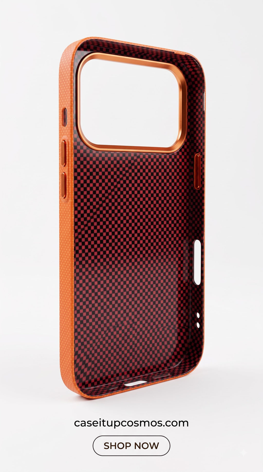 DYNAMYK Woven Stallion Luxury Case – Metallic Camera Shield Series