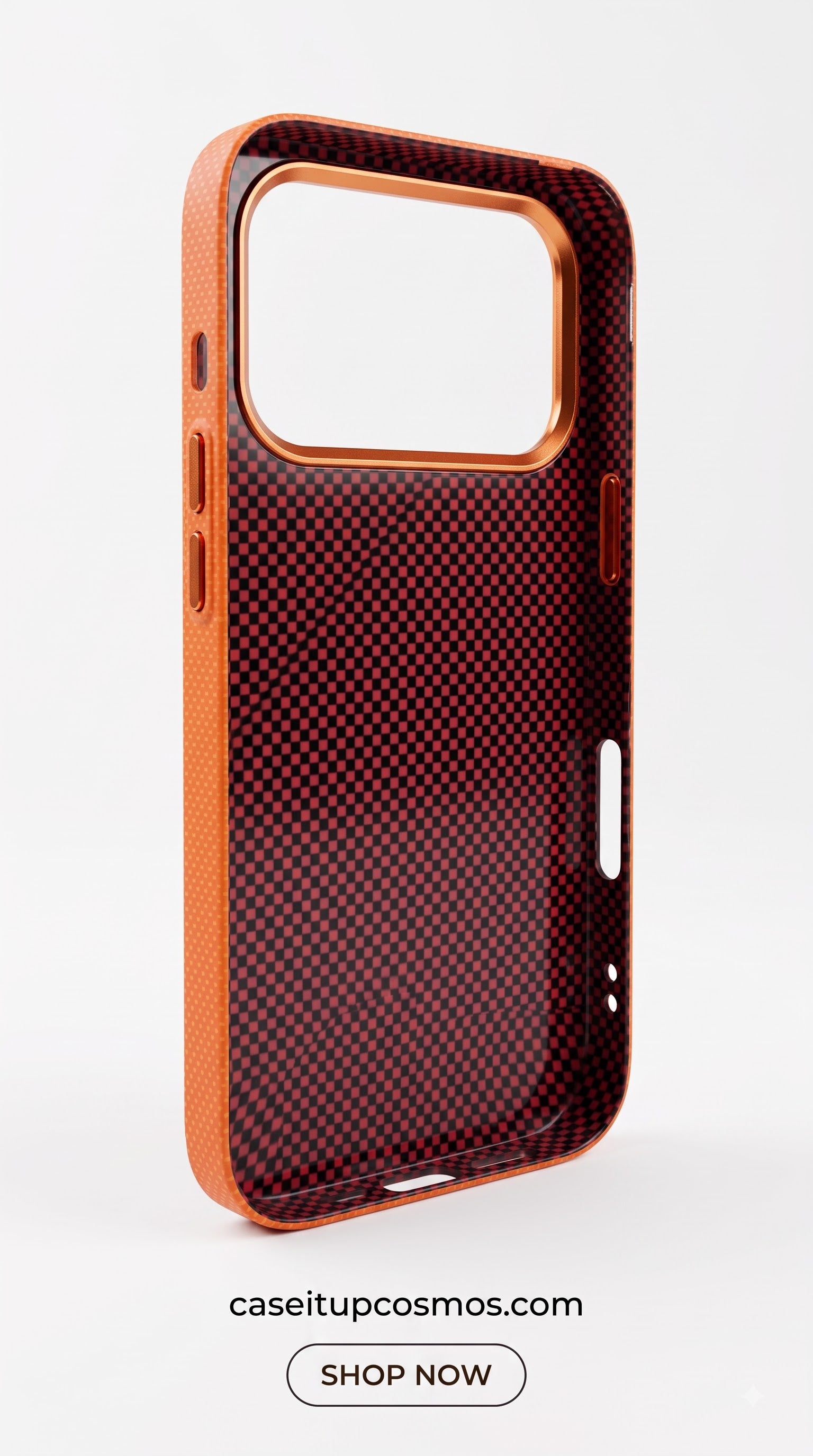 DYNAMYK Woven Stallion Luxury Case – Metallic Camera Shield Series