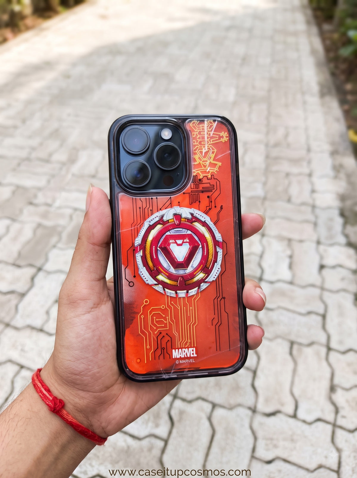 The Avengers Techwear Edition Arc Reactor Shockproof Case for iPhone