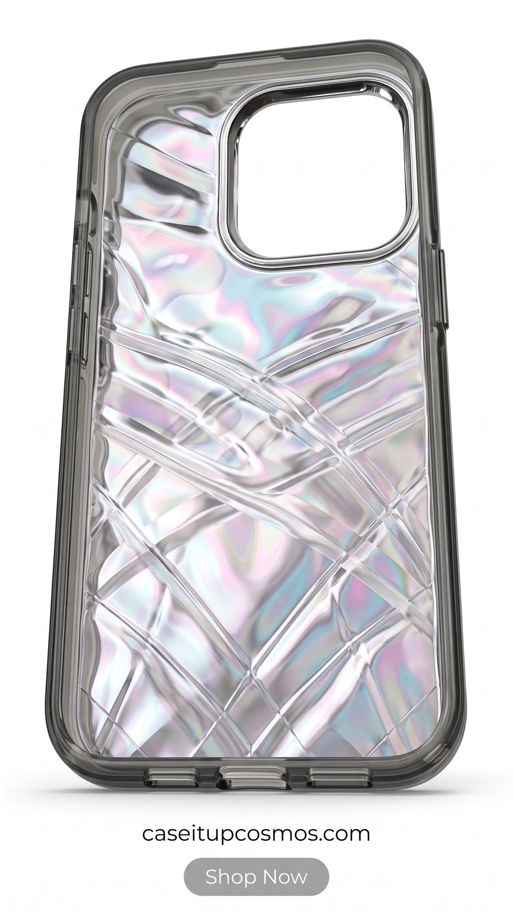 Luxury Charm Marble Case – Premium Crystal Bow Phone Cover