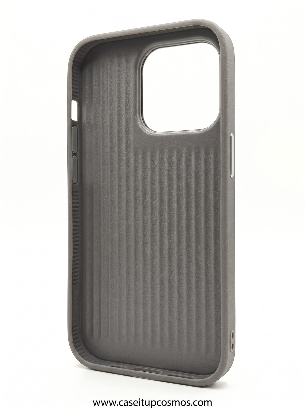 Cosmos™ Tactical Pebbled Leather iPhone Cover | Shockproof Air-Ridge Interior