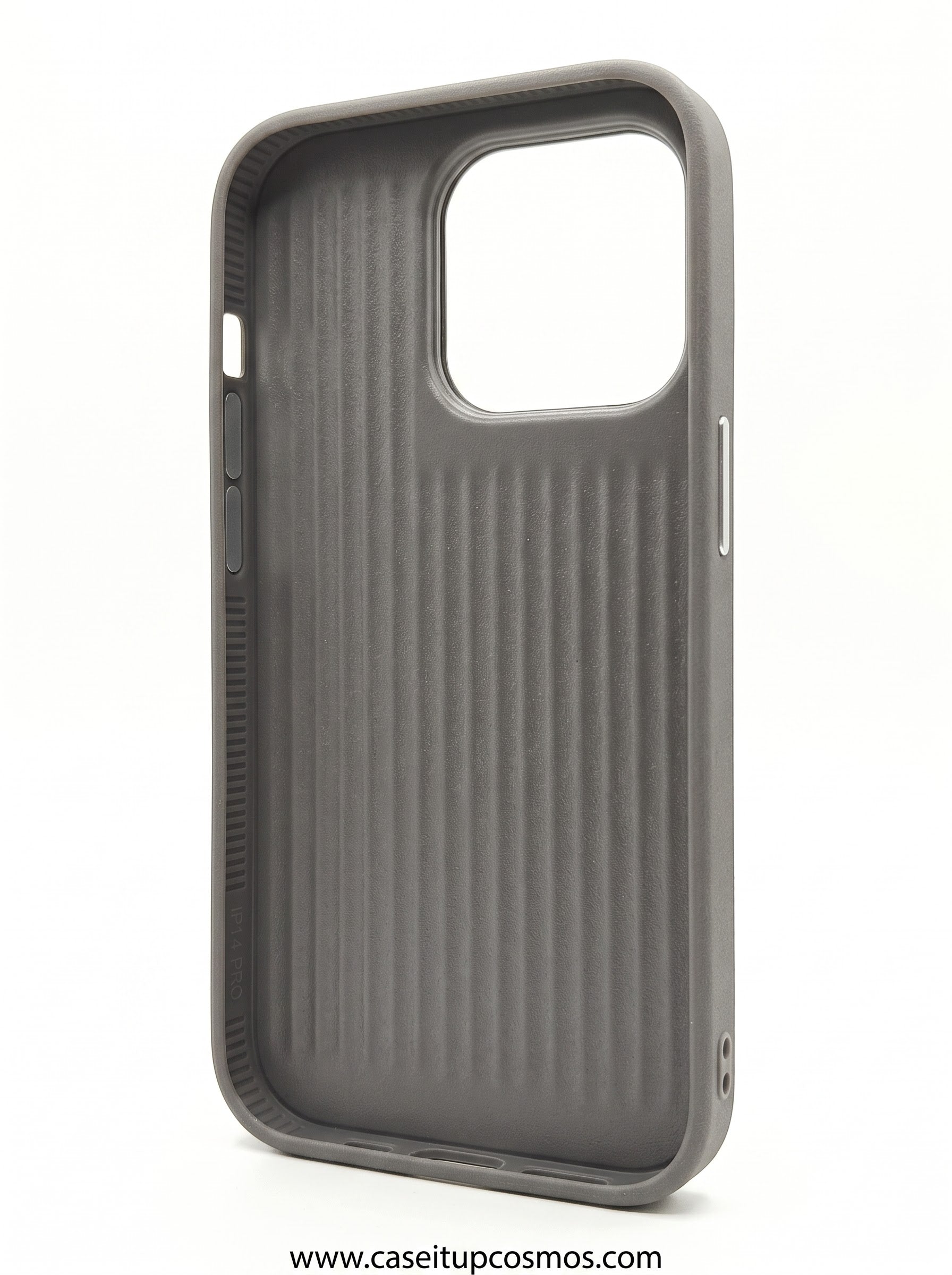 Cosmos™ Tactical Pebbled Leather iPhone Cover | Shockproof Air-Ridge Interior