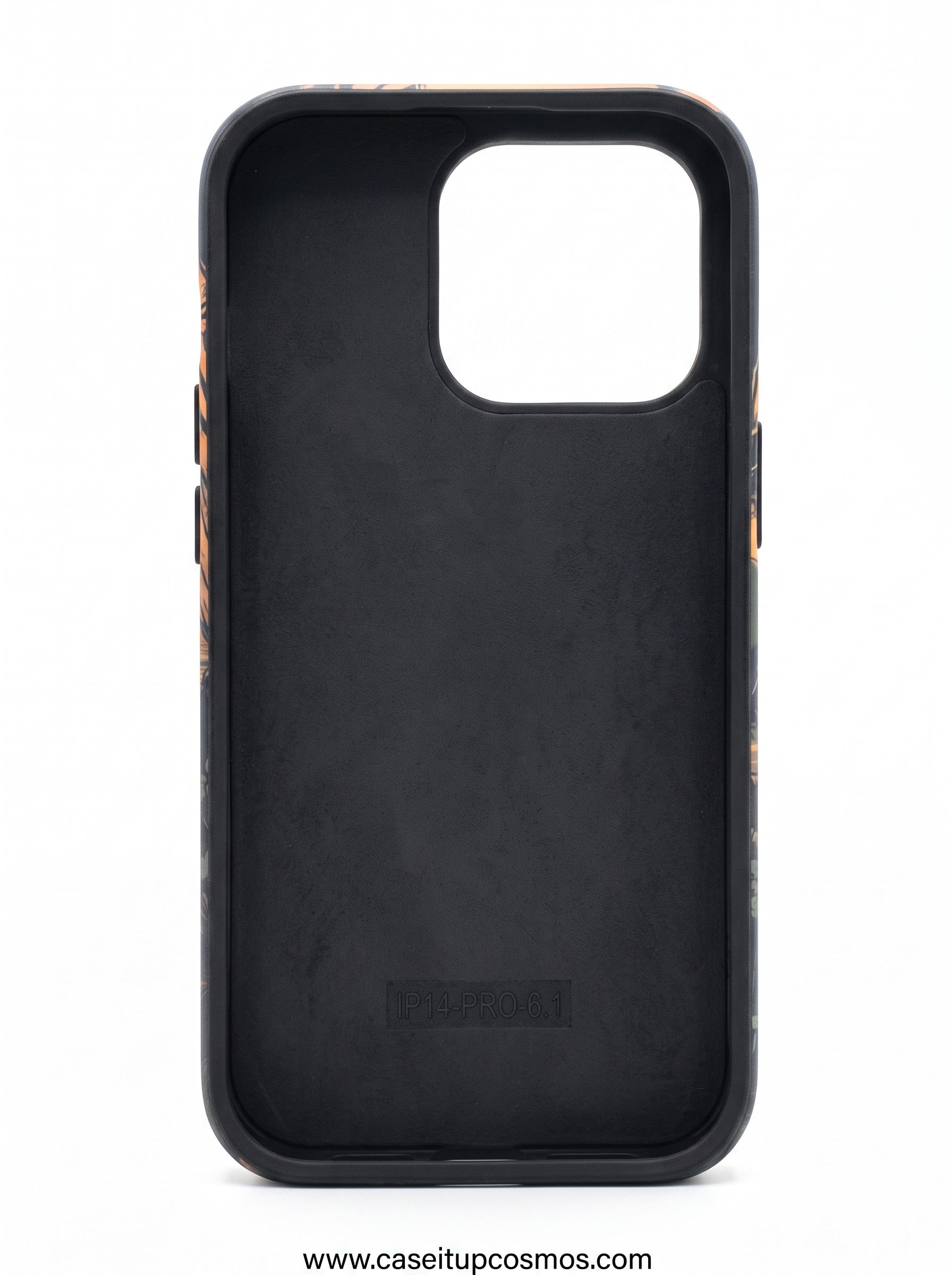The Apex Tiger Sunset Edition Matte Black iPhone Case | Raised Lens Guard