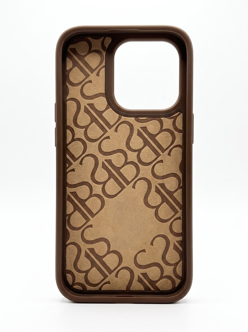 Santa Barbara Polo Monogram Leather Wallet Case for iPhone | Tartan Check