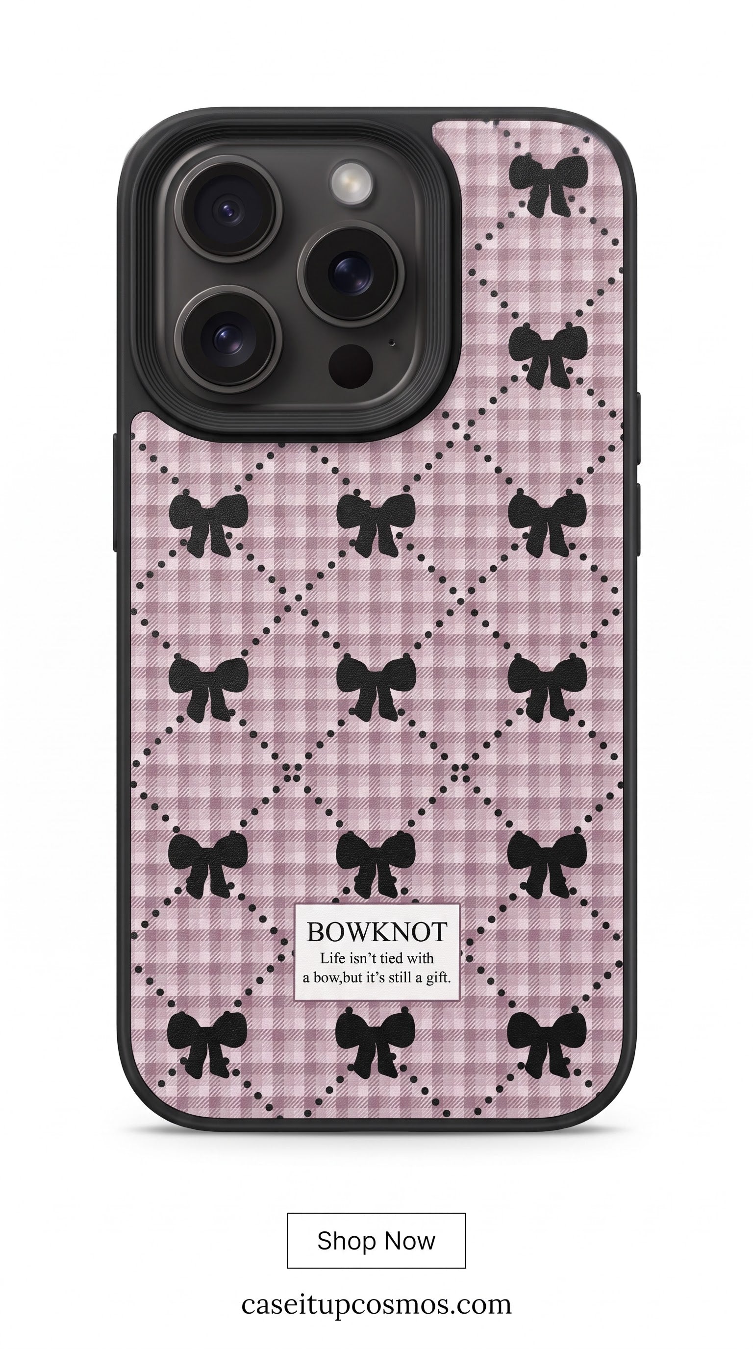 Bowknot Collection Premium Cute Fashion Case | Stylish Protective Phone Cover