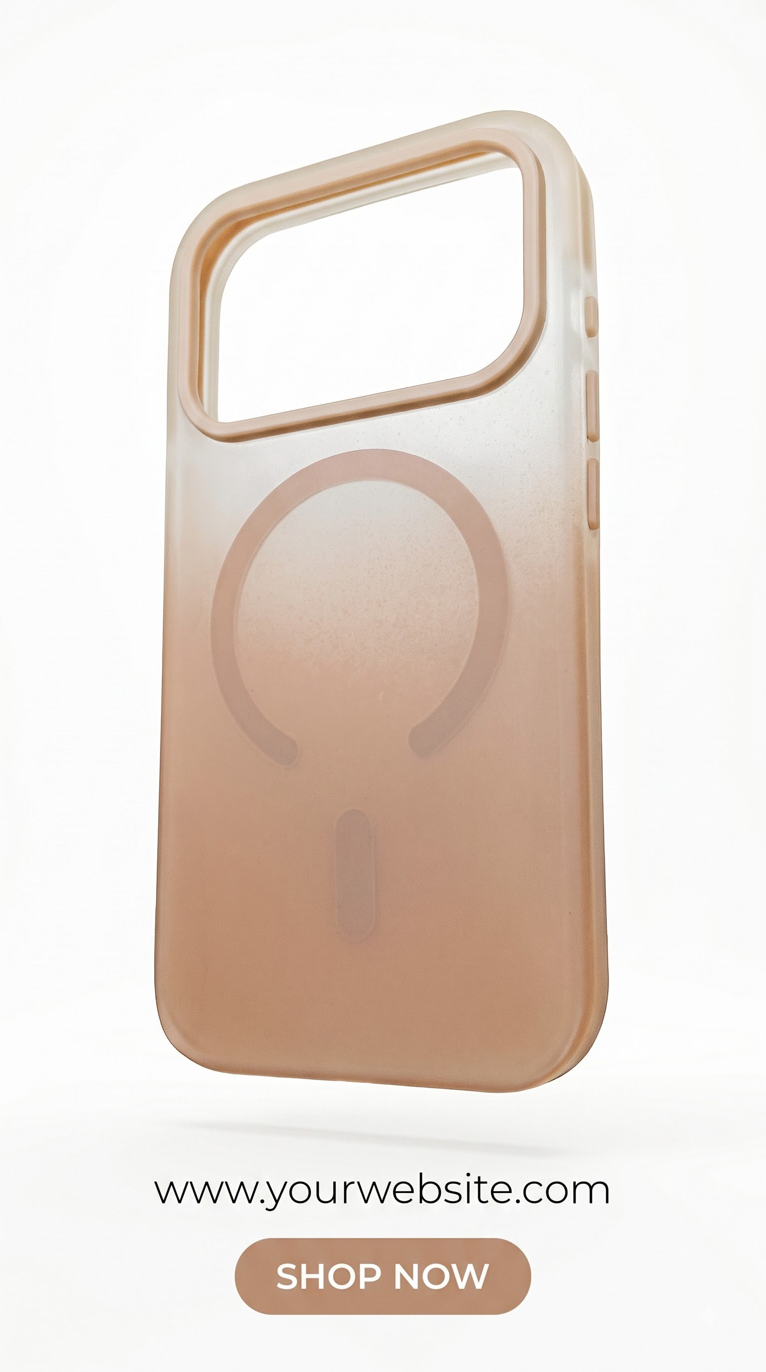 A999 Panoramic Visor MagSafe Case – Frosted Gradient Armor Collection