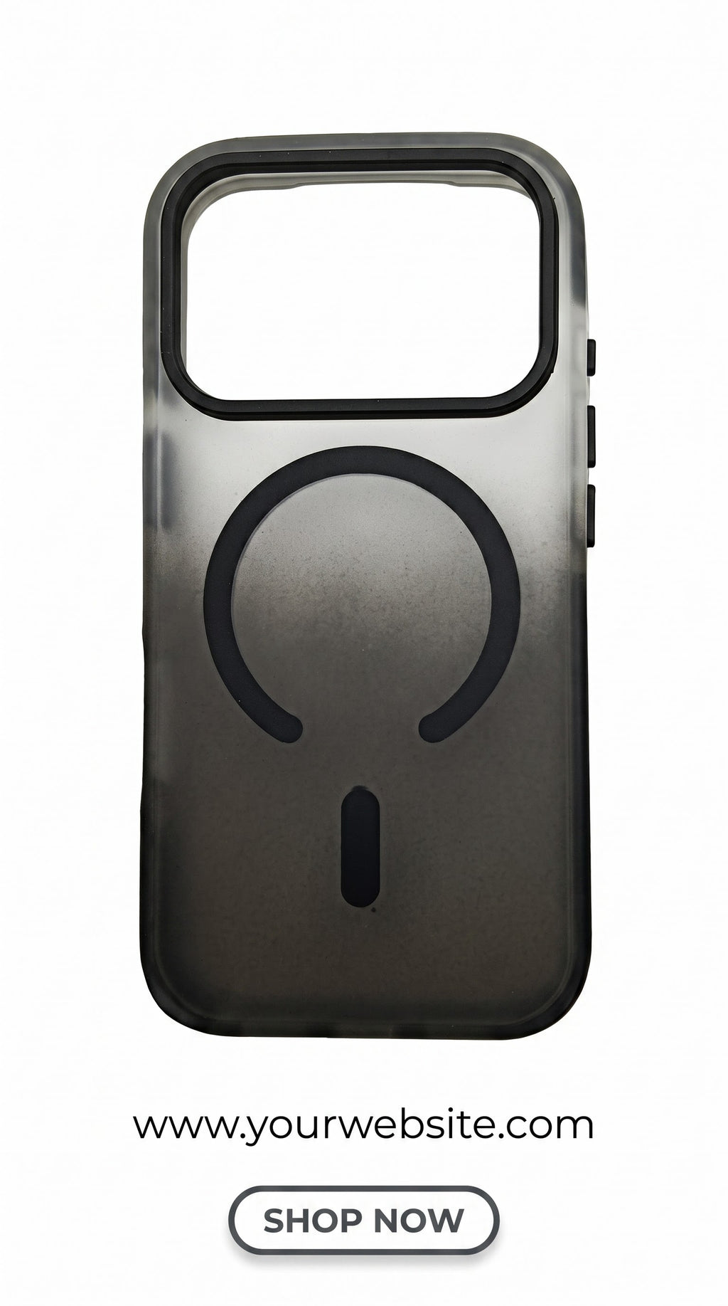 A999 Panoramic Visor MagSafe Case – Frosted Gradient Armor Collection