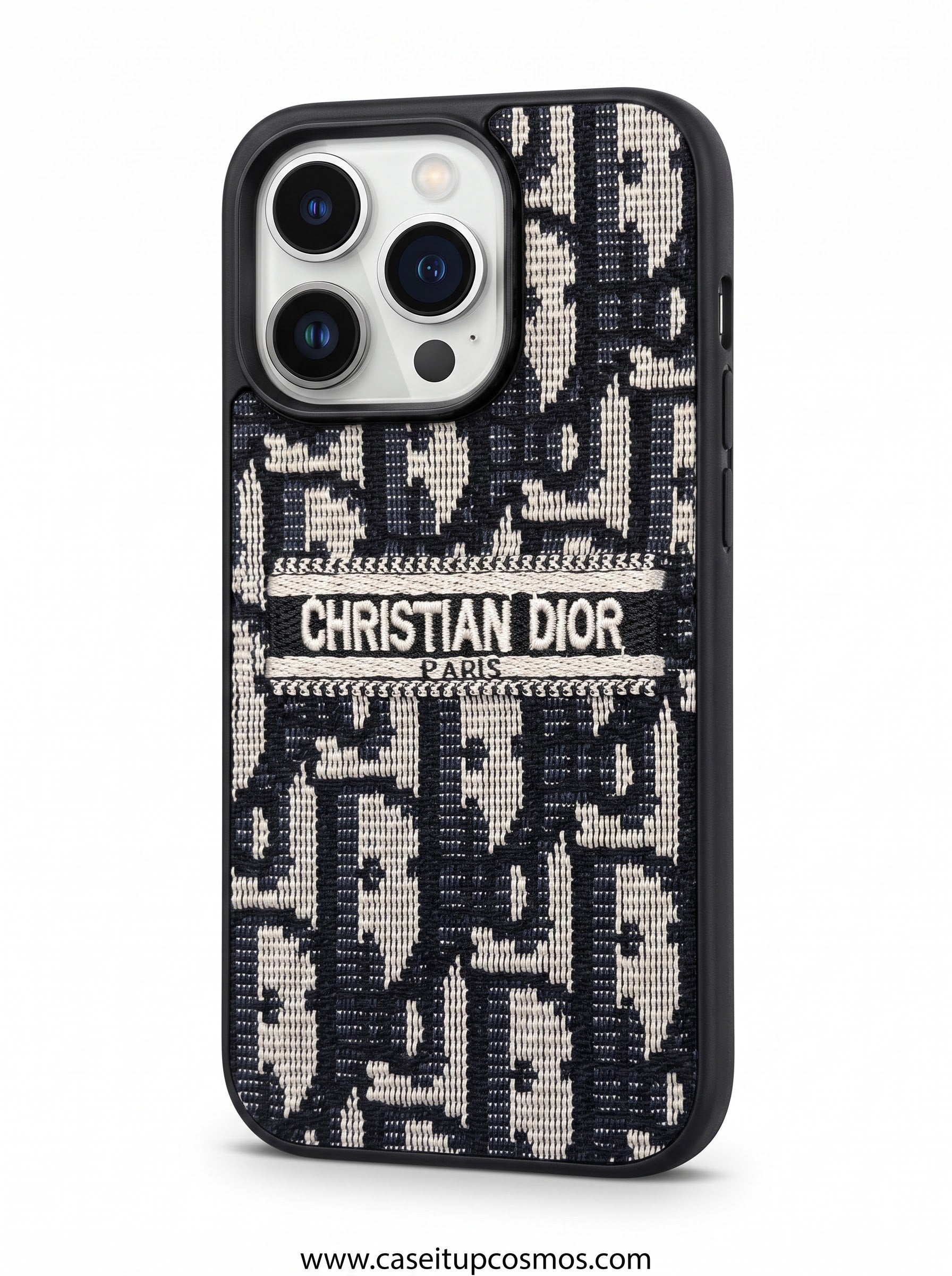 The Parisian Canvas Monogram Edition iPhone Case | Shockproof Matte Frame