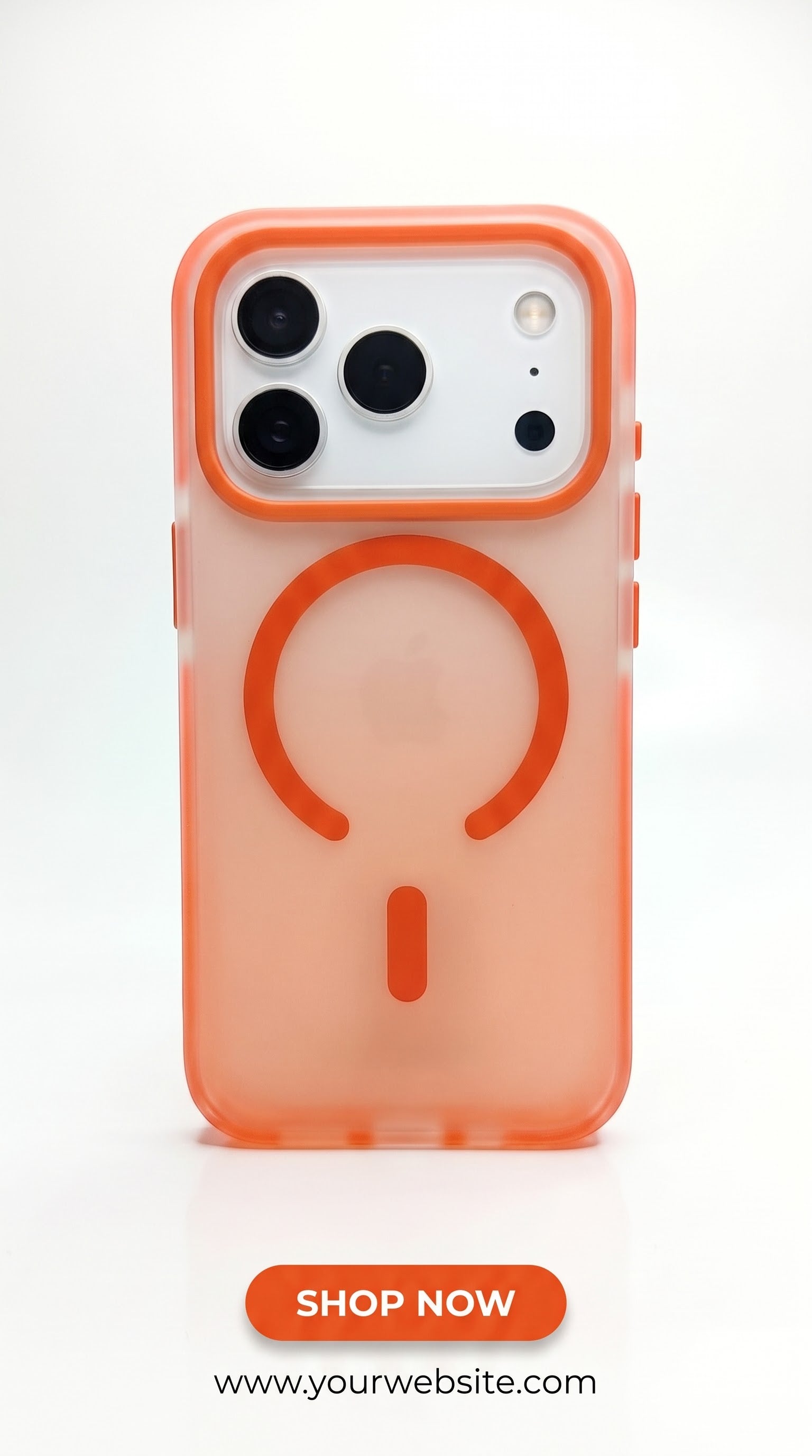 A999 Panoramic Visor MagSafe Case – Frosted Gradient Armor Collection
