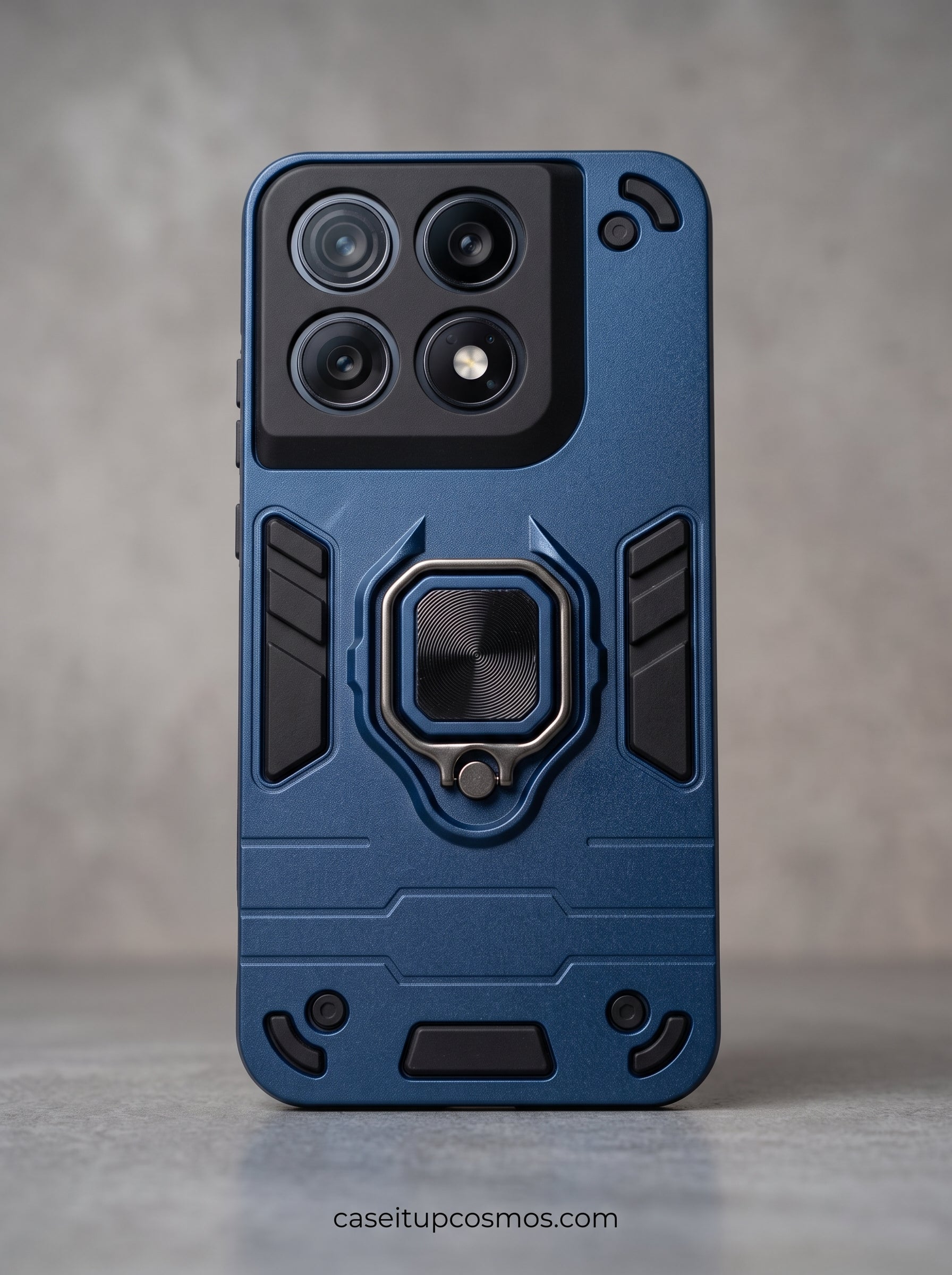 Cosmos Titan Armor Case | Rugged Protection with 120° Adjustable Ring Stand