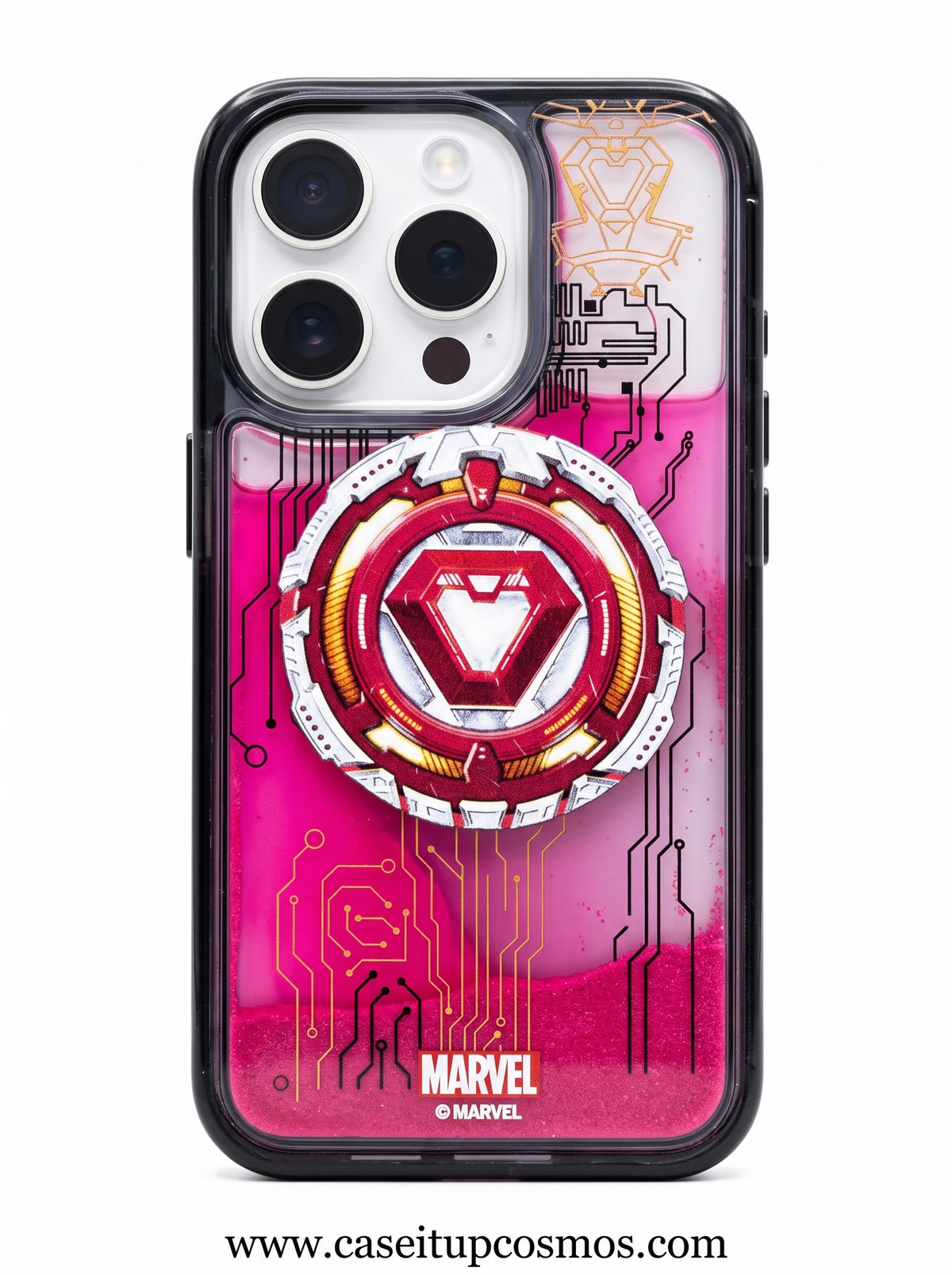 The Avengers Techwear Edition Arc Reactor Shockproof Case for iPhone