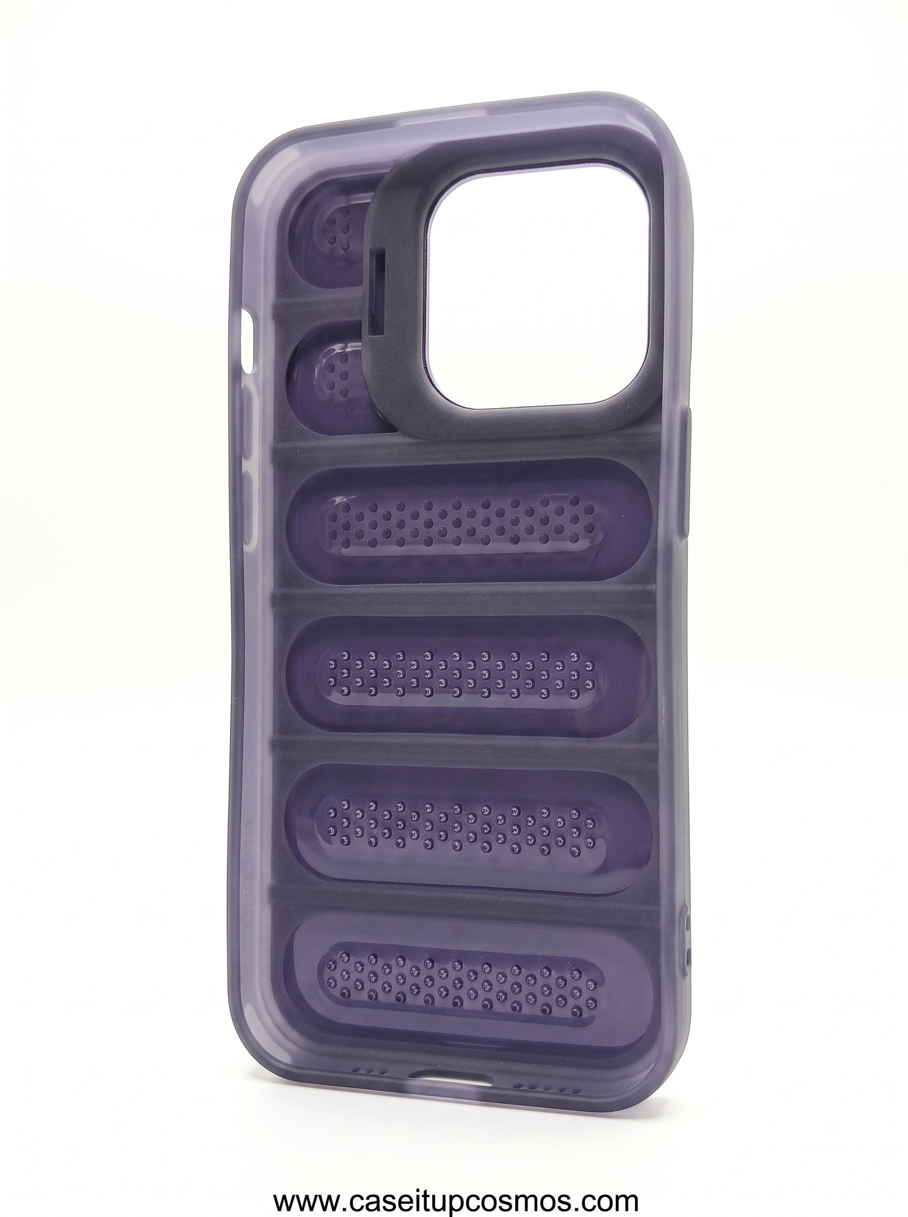 The Cyber-Cooling Armor MagSafe-Ready iPhone Case | 2-in-1 Lens Stand