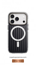 Smoked Ribbed MagSafe Case – Panoramic Visor Edition