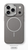 R9 Luxury Matte MagSafe Case – Metallic Camera Shield & Microfiber Lining