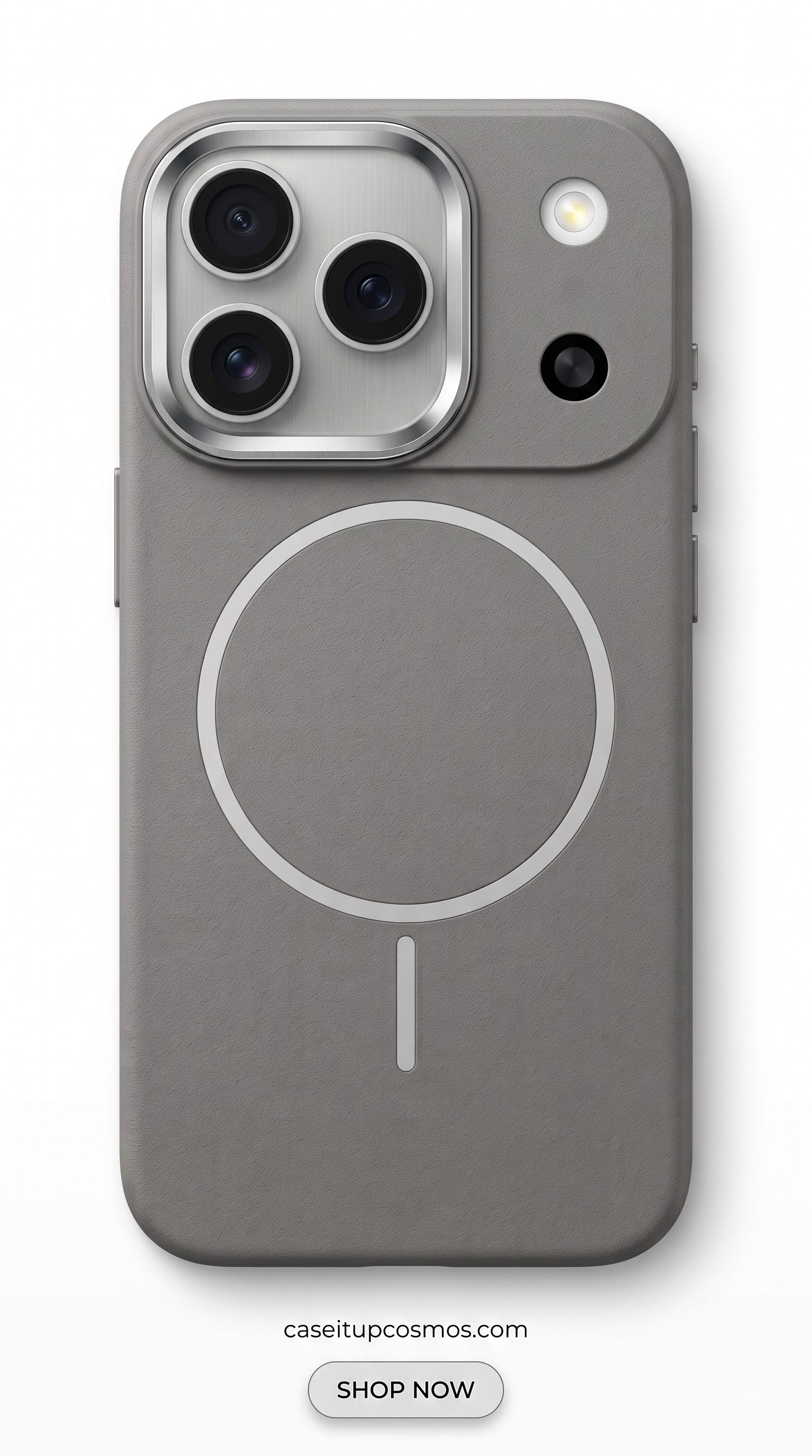 R9 Luxury Matte MagSafe Case – Metallic Camera Shield & Microfiber Lining