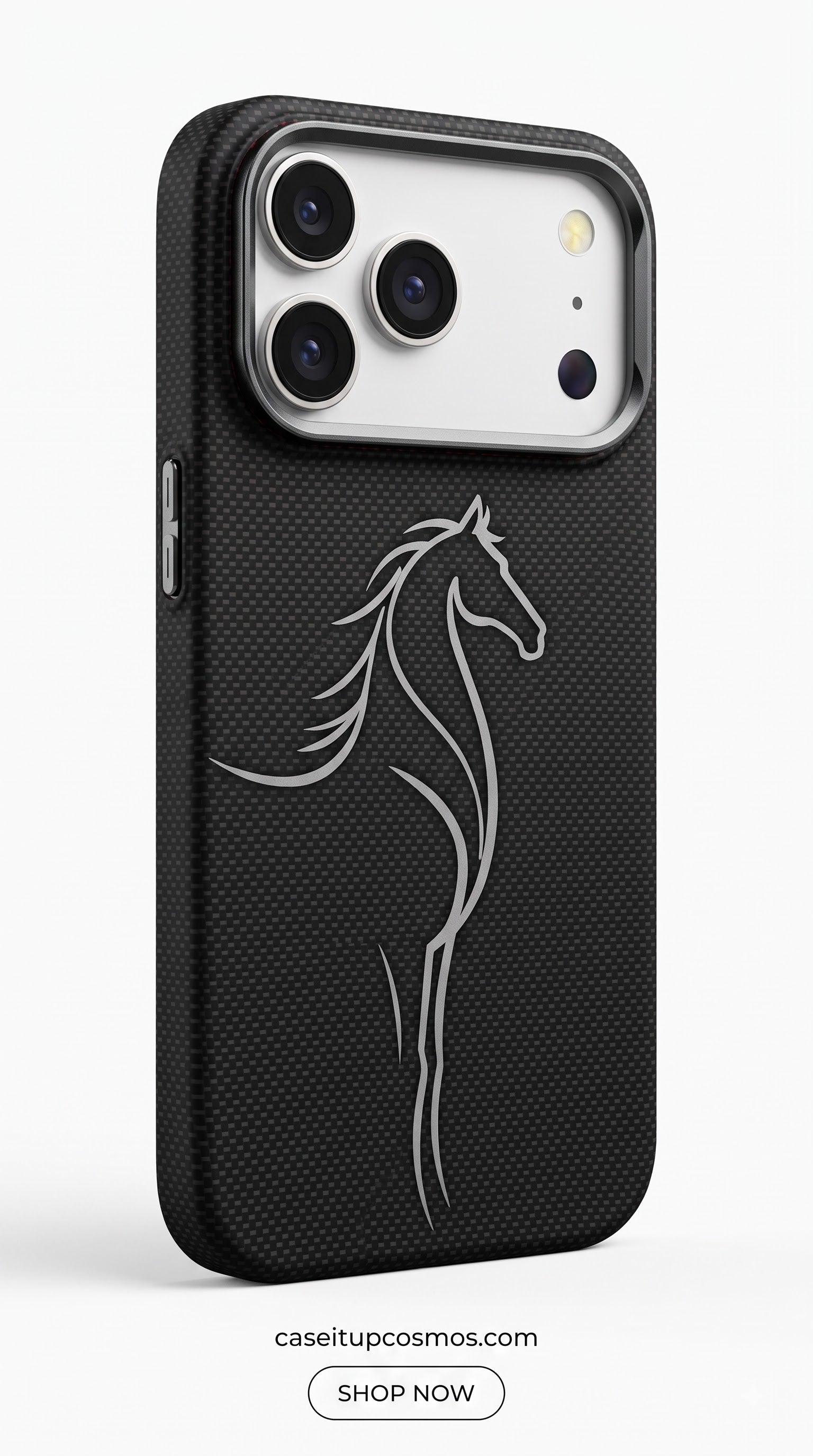 DYNAMYK Woven Stallion Luxury Case – Metallic Camera Shield Series