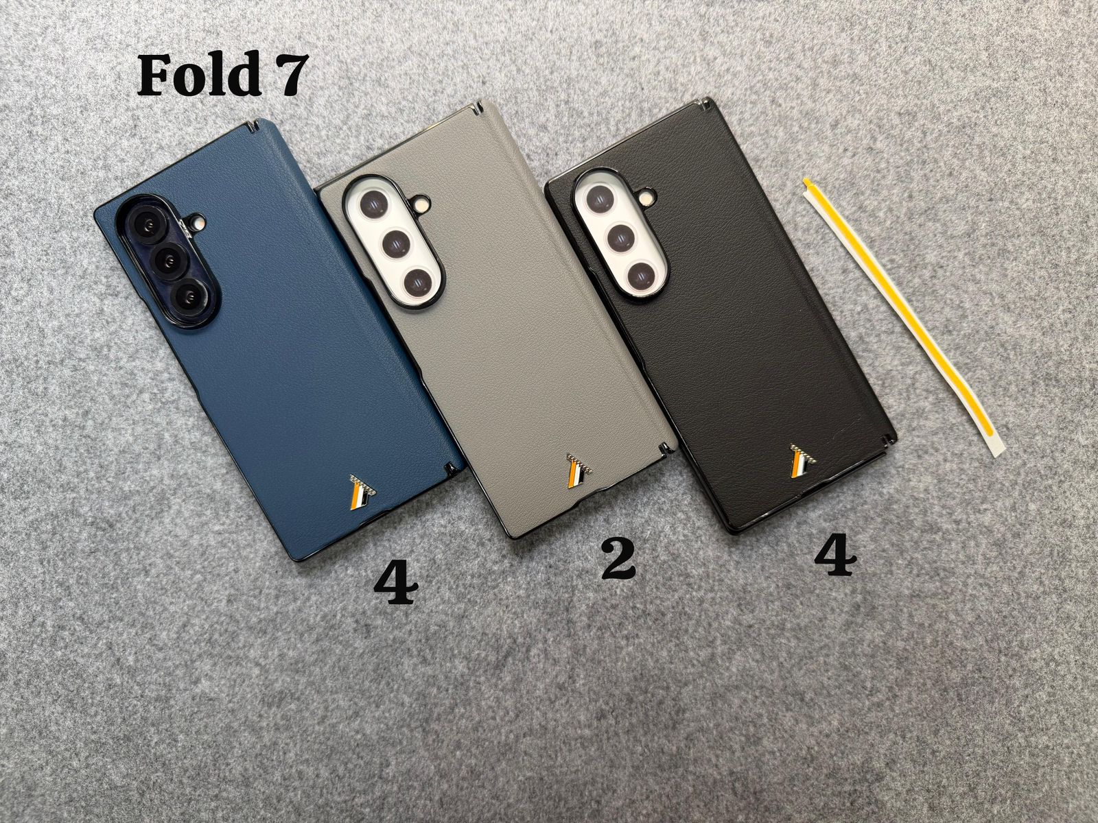 Premium Leather Texture Case for Samsung Fold