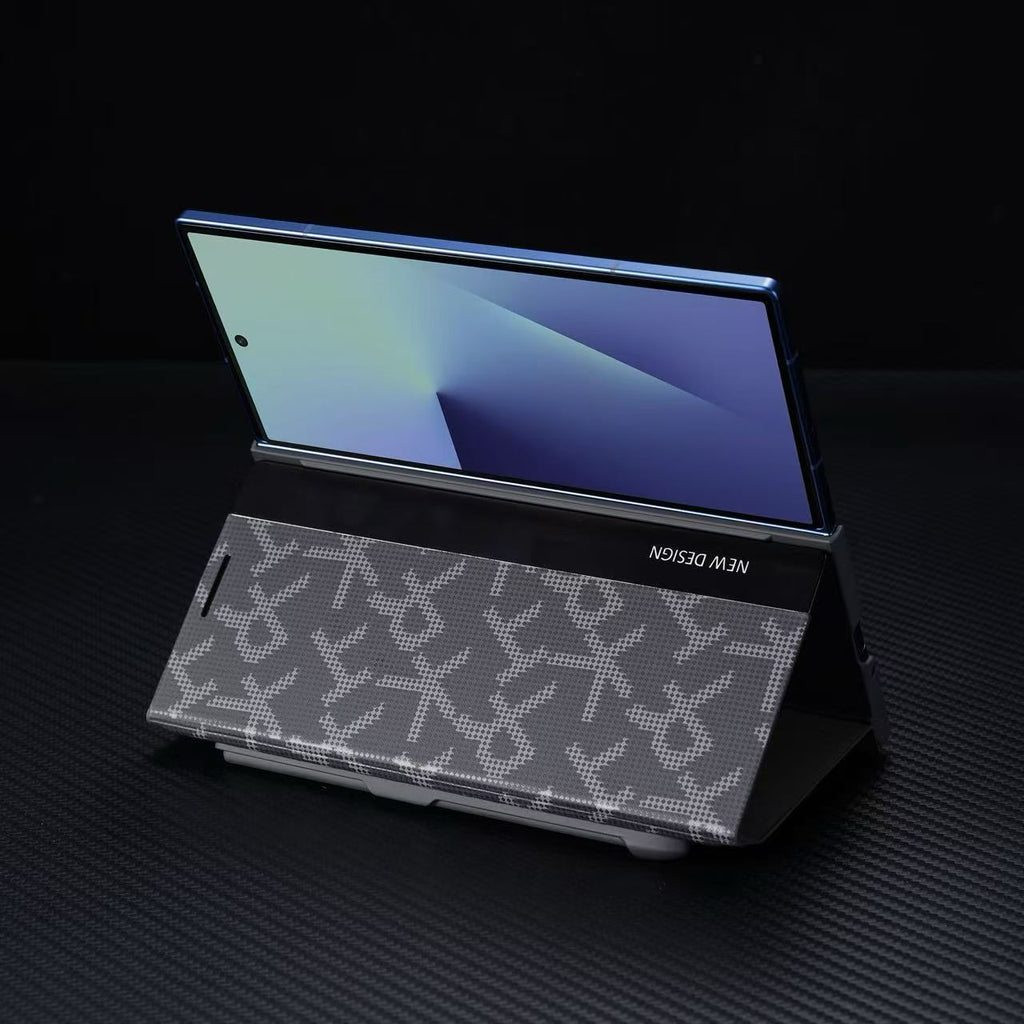 Premium Pattern Flip Cover – Samsung Fold Series