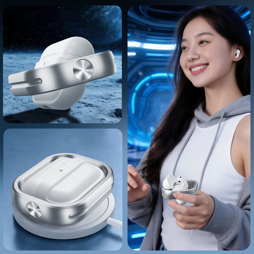 COSMOS Optical Spin 360° Rotating Stress-Relieving Apple AirPods Charging Case Cover