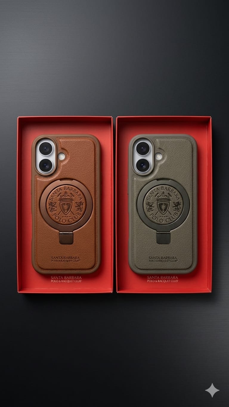 Santa Barbara Luxury Leather iPhone Case Primo Series