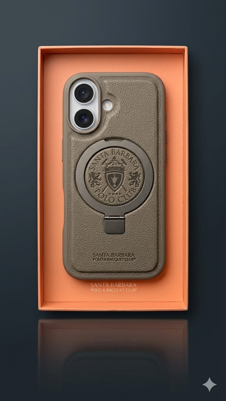 Santa Barbara Luxury Leather iPhone Case Primo Series