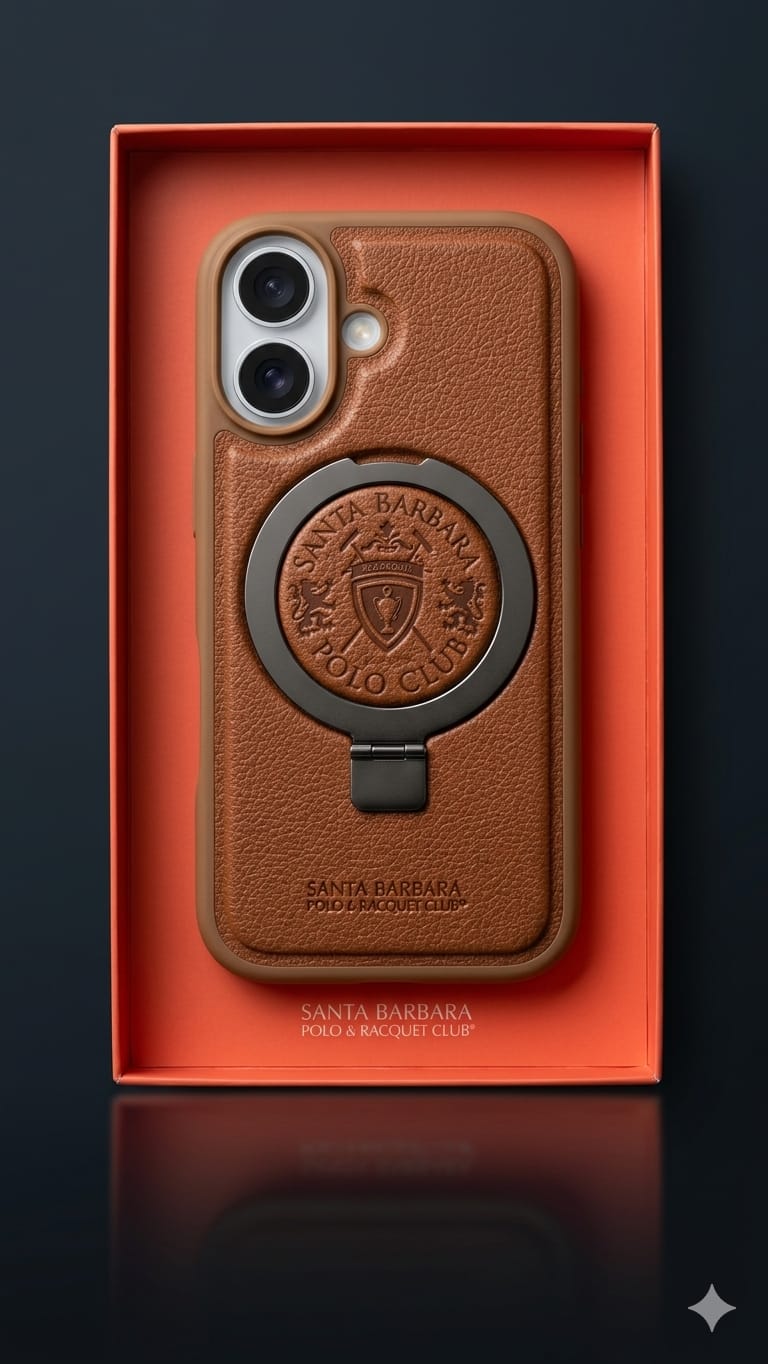 Santa Barbara Luxury Leather iPhone Case Primo Series