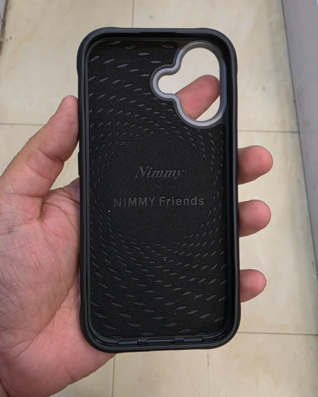 NIMMY Cute Pug Embroidered iPhone Case